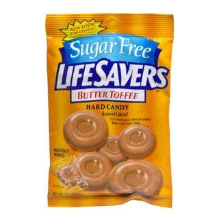 LifeSavers Sugar Free Butter Toffee Hard Candy, 2.75 Ounce Bags (Pack of 12) : Grocery & Gourmet Food