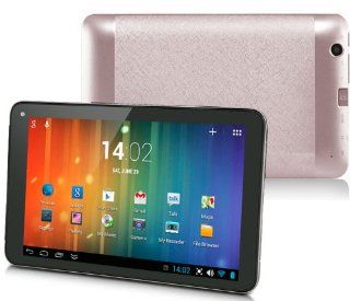 7" Android 4.2 JB Dual Core Tablet PC Dual Camera WiFi HDMI Google Play Store Capacitive Touch (Metallic Pink)  Tablet Computers  Computers & Accessories