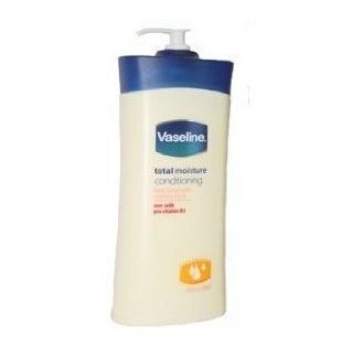 Vaseline Intensive Care Total Moisture Dry Skin Lotion 20.3 Oz Pump (Pack of 3) : Body Lotions : Beauty