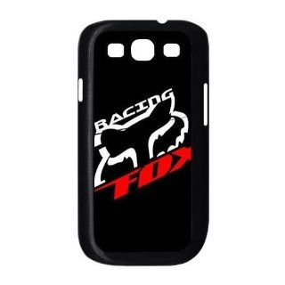 Black Top Design Fox Racing Faceplate Hardshell Plastic Cell Phone Protector SamSung Galaxy S3 I9300/I9308/I939 SIII Cases Cover: Cell Phones & Accessories