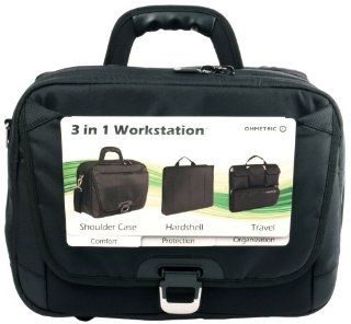 Ohmetric 30076 Notebook Shoulder Case with Removable Workstation and Organizer: Electronics