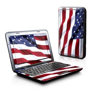 Patriotic Design Protective Decal Skin Sticker (Matte Satin Coating) for Dell Inspiron Duo Convertible Tablet 101 inch Laptop Computer: Computers & Accessories