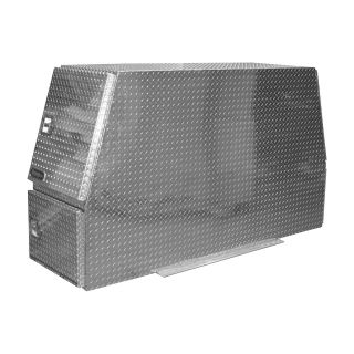 Buyers Products Aluminum Heavy-Duty Backpack Truck Box — Diamond Plate, 82in.L x 46in.W x 24in.H, Model# BP824624  Rack Boxes
