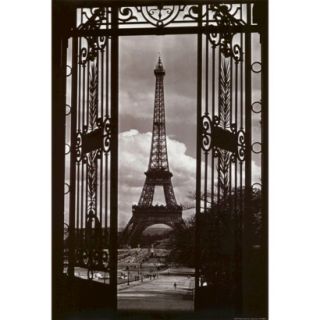 Art   Eiffel Tower Through Gates