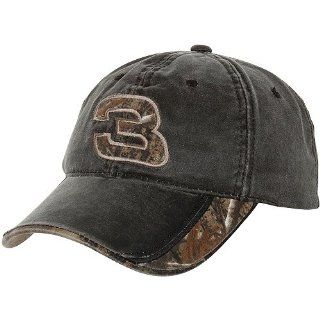 NASCAR Chase Authentics Dale Earnhardt Camo Team Number Realtree Adjustable Hat   Charcoal/Realtree Camo : Sports Fan Baseball Caps : Sports & Outdoors