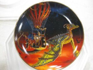 Dragon Calmer Collectible Plate by Myles Pinkney from The Franklin Mint Heirloom Recommendation Royal Dalton Limited Edition Fine Bone China Plate Number RA5874: Toys & Games