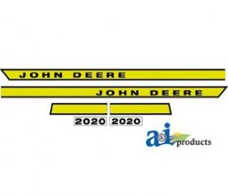 A & I Products Hood Decal Replacement for John Deere Part Number JD2020