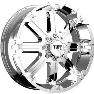 Tuff T13 17 Chrome Wheel / Rim 6x5.5 with a  13mm Offset and a 108.0 Hub Bore. Partnumber T13GK6M13C108: Automotive