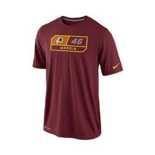 NIKE Men's Washington Redskins Alfred Morris Legend Team Player Name And Number T Shirt   Size:: Clothing