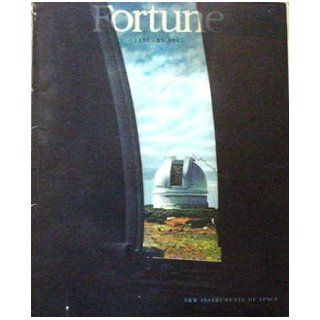 Fortune [Magazine], January 1947, Volume XXXV Number 1: Henry R. (ed); Schlesinger, Arrthur M. (contrib) Luce: Books