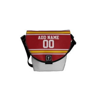 Sports Team Football Jersey Custom Name Number Courier Bags