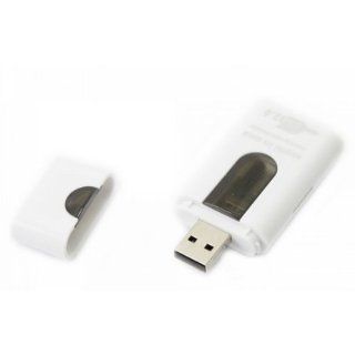 Fast shipping + free tracking number, High Speed USB 2.0 Card Reader ,Card support SD / T Flash / MS / M2 / MMMC / RS MMC   White: Cell Phones & Accessories