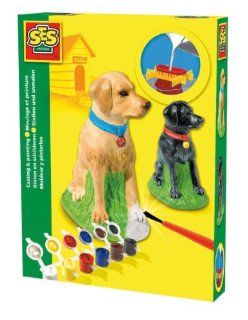 SES creative 01279   Figuren gieen Hund Labrador: Spielzeug