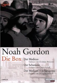 Noah Gordon   Die Box: MP3: Noah Gordon, Christian Brckner, Gunter Scho, Ulrike Wasel, Klaus Timmermann, Klaus Berr: Bücher