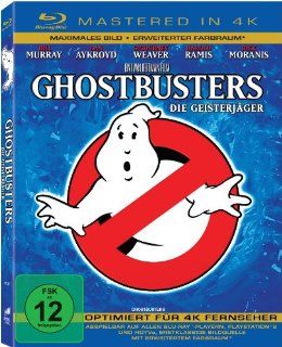 Ghostbusters (4K Mastered) [Blu ray]: Dan Aykroyd, Bill Murray, Sigourney Weaver, Harold Ramis, Rick Moranis, Ivan Reitman: DVD & Blu ray