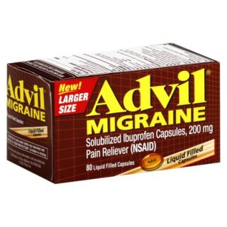 Advil® Migraine Pain Reliever Capsules   80