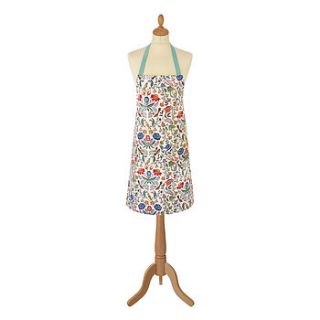 arts and crafts pvc apron by ulster weavers
