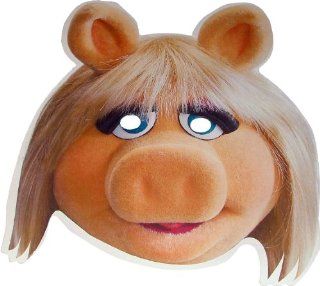 The Muppets   Miss Piggy   Card Face Mask: Spielzeug