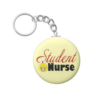 Smiley Face Student Nurse Key Chain