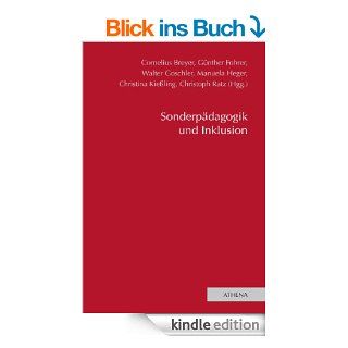 Sonderpdagogik und Inklusion (Lehren und Lernen mit behinderten Menschen) eBook: Cornelius Breyer, Gnther Fohrer, Walter Goschler, Manuela Heger, Christina Kieling, Christoph Ratz, Cornelius Breyer, Gnther Fohrer, Walter Goschler, Manuela Heger, Christ