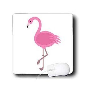 mp_128188_1 EvaDane   Funny Cartoons   Flamingo Cartoon. Pink Flamingo.   Mouse Pads : Office Products
