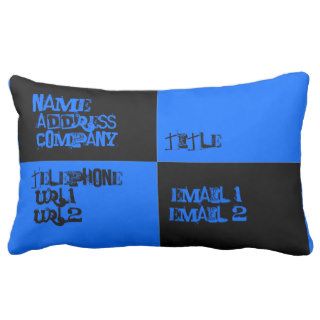 BidnissSoft Card 500 Racing New Blue Email Edition Pillows