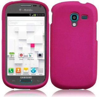 Loving Pink Hard Case Cover Premium Protector for Samsung T599 Galaxy Exhibit (by Metro PCS / T Mobile) with Free Gift Reliable Accessory Pen: Cell Phones & Accessories
