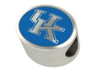 Kentucky Wildcats Collegiate Bead Fits Most Pandora Style Bracelets Including Pandora, Chamilia, Zable, Troll and More. High Quality Bead in Stock for Immediate Shipping. Officially Licensed: University Of Kentucky: Jewelry