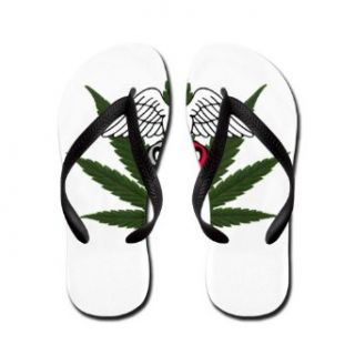 Artsmith, Inc. Kid's Flip Flops (Sandals) Medical Marijuana Symbol Clothing