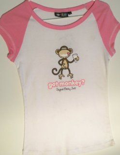 Original Bobby Jack "Got Monkey?" Medium Baby Doll T shirt : Other Products : Everything Else