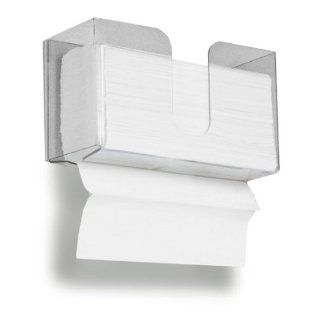 TrippNT 51912 Dual Dispensing Paper Towel Holder with 150 Multi Fold Paper Towel Capacity