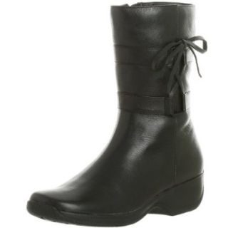 Clarks Women's Husky Boot,Black,8 M: Shoes