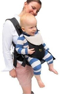 Kiwipeewee Baby Carrier with Seat, Black : Child Carrier Front Packs : Baby