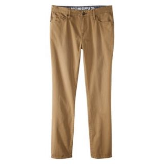 Mossimo Supply Co. Mens Slim Straight Fit Twill