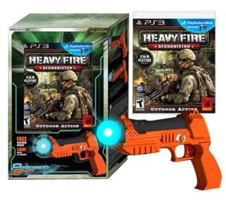 Heavy Fire: Afghanistan with Gun Accessory   PS3 —