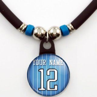 Orlando Magic Basketball Jersey Necklace Personalized with Your Name and Number: Jewelry