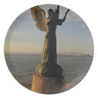 ASAS Angel Statue at Sunset Plates
