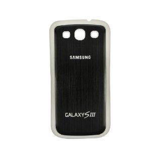 Samsung Galaxy S3 III GT i9300 ~ Metal Black Plastic Back Cover ~ Mobile Phone Repair Part Replacement: Electronics