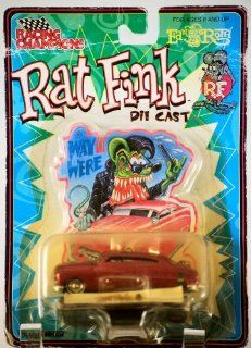 Big Daddy Ed Roth Rat Fink RED Chevy Die Cast Car Toys & Games
