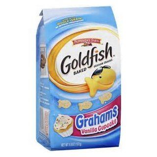 Pepperidge Farm Goldfish Grahams, Flavor Blasted Vanilla Cupcake, 6.6 ounce bag (pack of 4) : Graham Crackers : Grocery & Gourmet Food