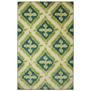 Mohawk Home Becker Turquoise Area Rug Mohawk Home 5x8   6x9 Rugs