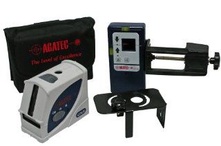 Agatec CPL50 Self Leveling Cross Line Laser Level with Pulse Mode and Laser Detector    