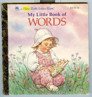 My Little Book Of Words (Little Golden Book): Golden Books: 9780307101877:  Kids' Books