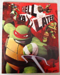 Teenage Mutant Ninja Turtles 2 Pocket Portfolio (Shell Ya Latter) (Red)  Portfolio Ring Binders 