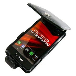 Monaco Flip Cover Leather Case for Motorola DROID RAZR MAXX HD: Cell Phones & Accessories