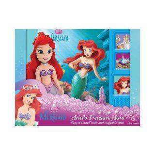 Disney: The Little Mermaid: Ariel's Treasure Hunt (Play a Sound book and huggable Ariel): Editors of Publications International LTD, Editors of Publications International Ltd.: 9781450805667:  Kids' Books