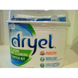 Dryel At Home Dry Cleaning Starter Kit, Clean Breeze Scent 1 kit   Laundry Fabric Softener