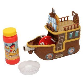 Imperial Toy Jake and The Never Land Pirates Yo Ho Let's Go Pirate Ship Bubble Machine: Toys & Games