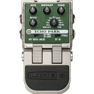 Line 6 Tonecore Echo Park Delay Guitar Effects Pedal: Musical Instruments