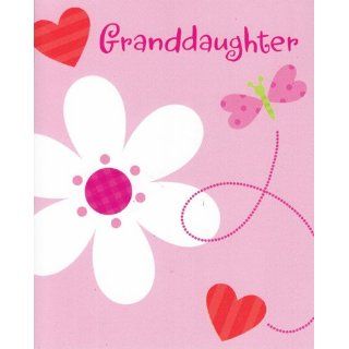 (1) Greeting Card Valentine's Day "Granddaughter" the Kind of Valentine's Day That Makes Your Heart Happy: Paper Stationery : Office Products